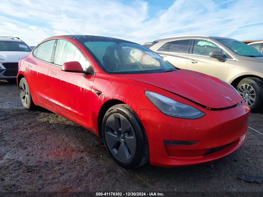 2023 Tesla Model 3 Rear-Wheel Drive VIN: 5YJ3E1EA6PF644121 Lot: 41178302