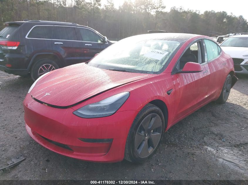 2023 Tesla Model 3 Rear-Wheel Drive VIN: 5YJ3E1EA6PF644121 Lot: 41178302