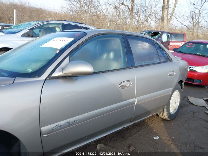 2002 Buick Century Limited VIN: 2G4WY55J321118922 Lot: 41178332