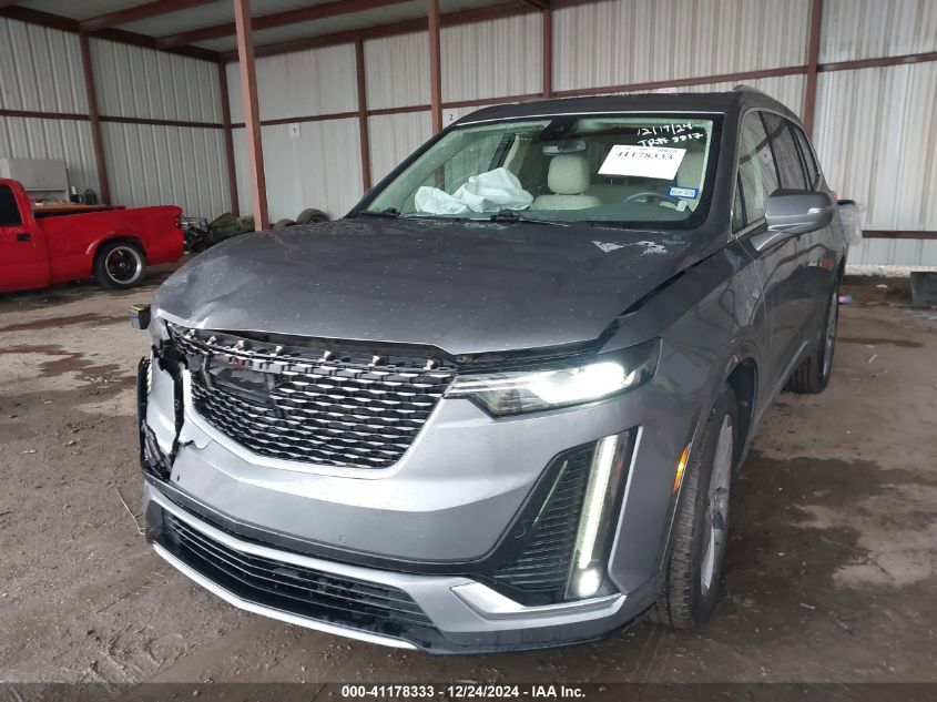 2022 Cadillac Xt6 Awd Premium Luxury VIN: 1GYKPDRS1NZ108012 Lot: 41178333