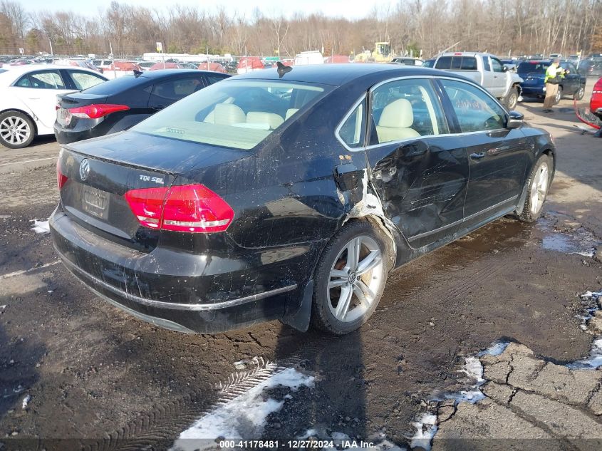 2015 Volkswagen Passat 2.0L Tdi Sel Premium VIN: 1VWCV7A33FC016780 Lot: 41178481