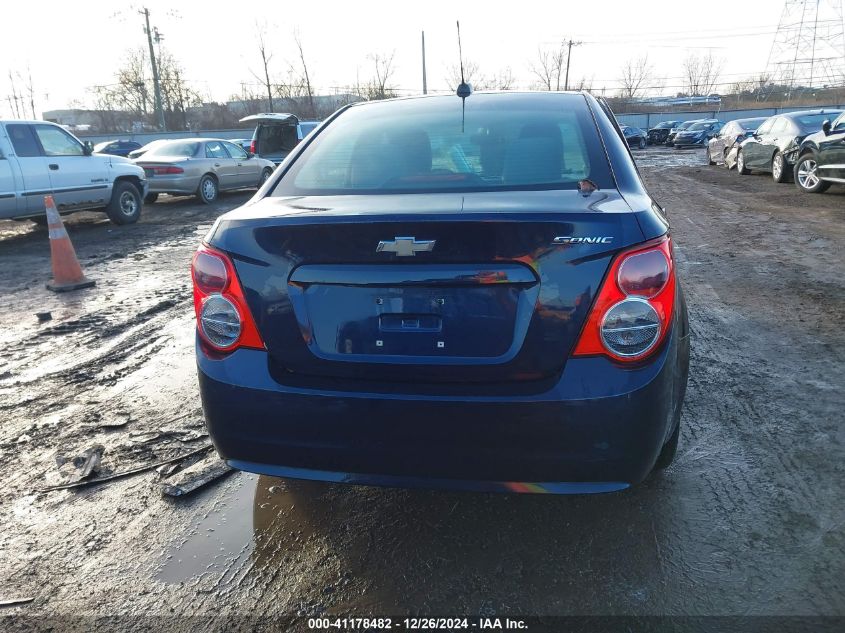 2015 Chevrolet Sonic Ls Auto VIN: 1G1JA5SH5F4127385 Lot: 41178482