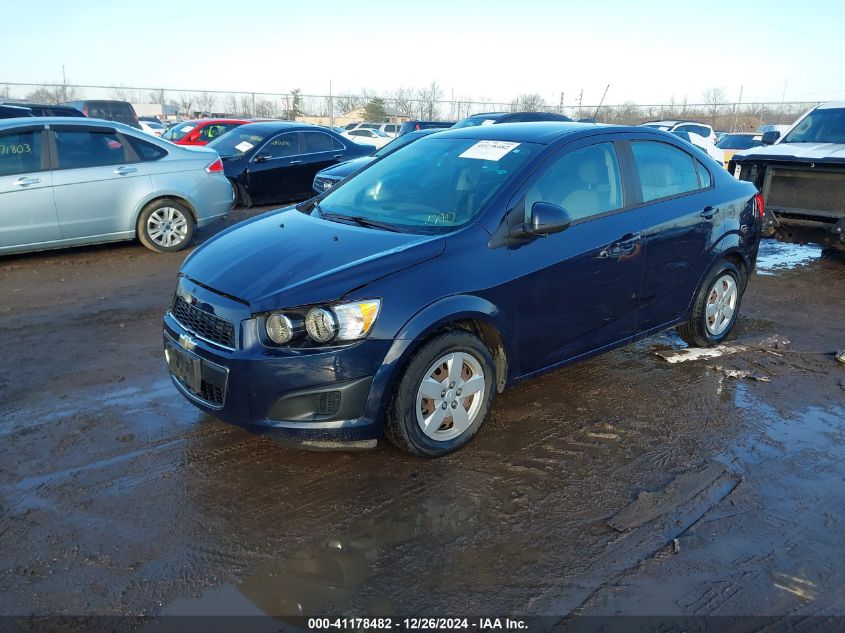 2015 Chevrolet Sonic Ls Auto VIN: 1G1JA5SH5F4127385 Lot: 41178482