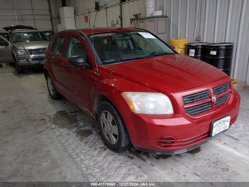 2007 Dodge Caliber VIN: 1B3HB28B07D591529 Lot: 41178562