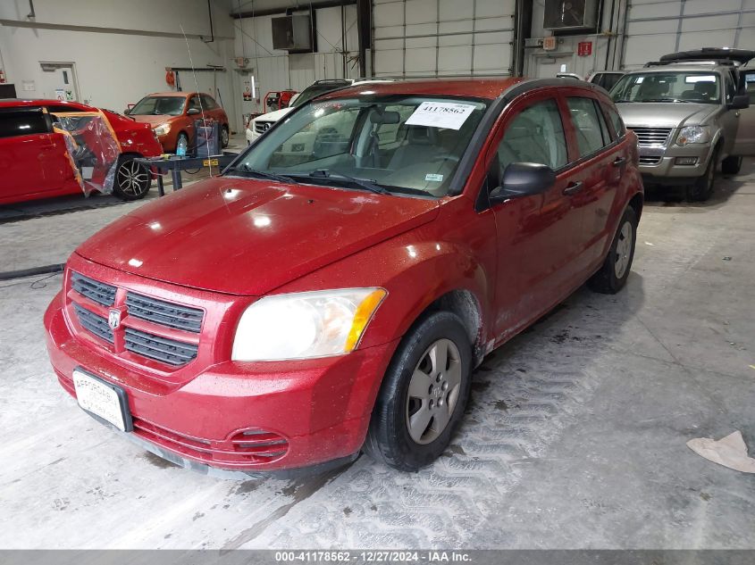 2007 Dodge Caliber VIN: 1B3HB28B07D591529 Lot: 41178562