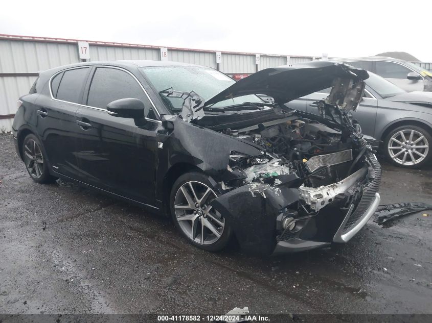 2017 Lexus Ct 200H VIN: JTHKD5BH0H2296861 Lot: 41178582