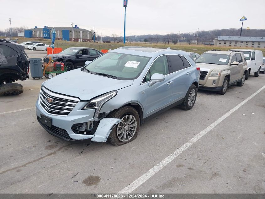 2017 Cadillac Xt5 Luxury VIN: 1GYKNBRS8HZ298714 Lot: 41178628