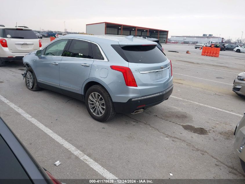 2017 Cadillac Xt5 Luxury VIN: 1GYKNBRS8HZ298714 Lot: 41178628