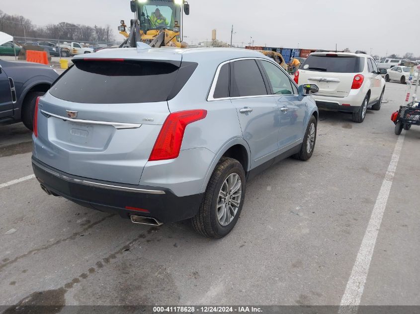 2017 Cadillac Xt5 Luxury VIN: 1GYKNBRS8HZ298714 Lot: 41178628