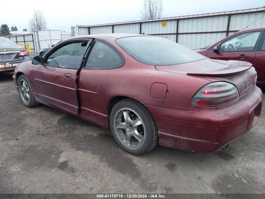 2000 Pontiac Grand Prix Gtp VIN: 1G2WR1211YF253708 Lot: 41178719