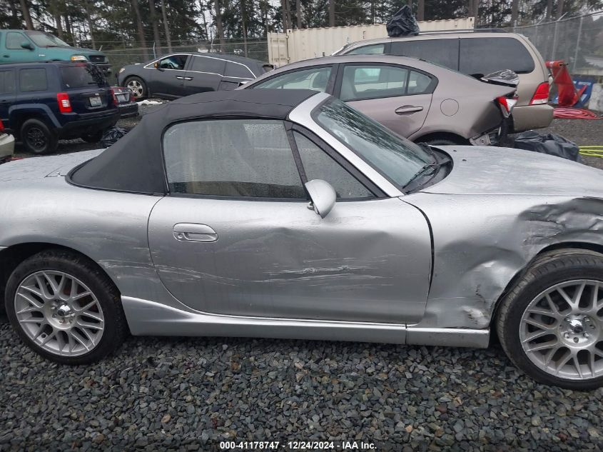 2002 Mazda Mx-5 Miata Cloth/Ls/Se VIN: JM1NB353620221304 Lot: 41178747