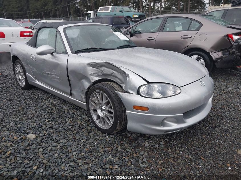 2002 Mazda Mx-5 Miata Cloth/Ls/Se VIN: JM1NB353620221304 Lot: 41178747