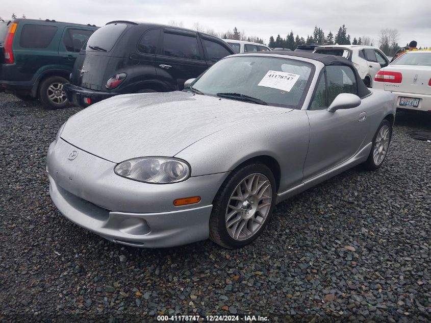 2002 Mazda Mx-5 Miata Cloth/Ls/Se VIN: JM1NB353620221304 Lot: 41178747