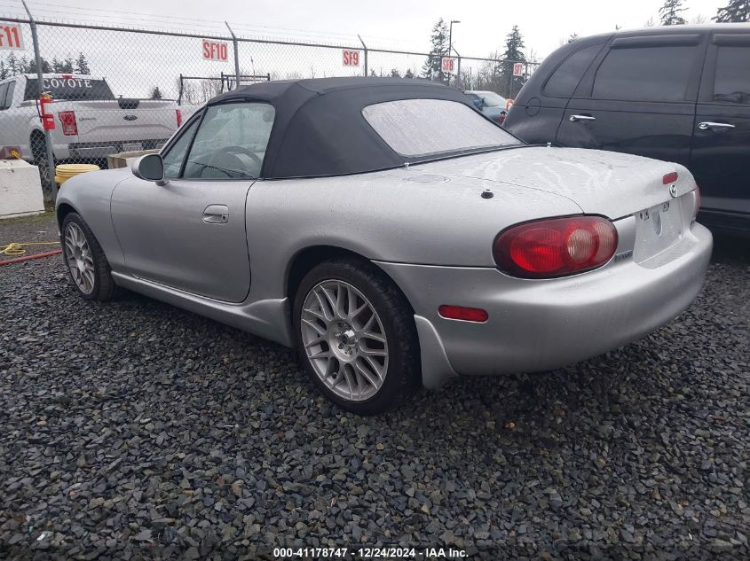 2002 Mazda Mx-5 Miata Cloth/Ls/Se VIN: JM1NB353620221304 Lot: 41178747