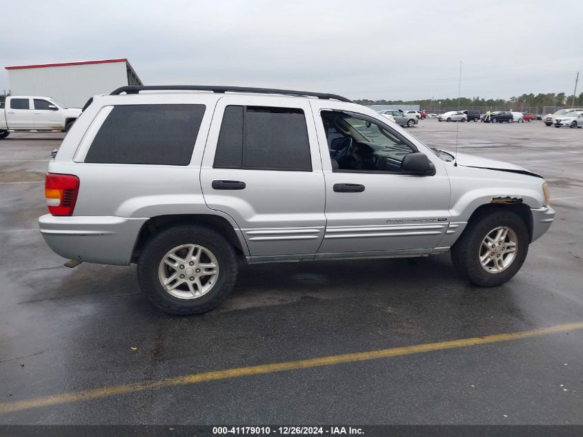 2002 Jeep Grand Cherokee Laredo VIN: 1J4GW48S82C263360 Lot: 41179010