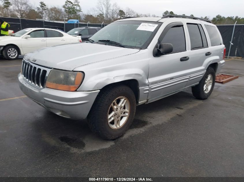 2002 Jeep Grand Cherokee Laredo VIN: 1J4GW48S82C263360 Lot: 41179010