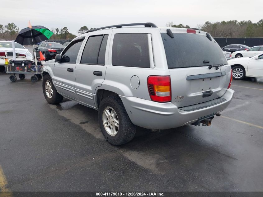 2002 Jeep Grand Cherokee Laredo VIN: 1J4GW48S82C263360 Lot: 41179010