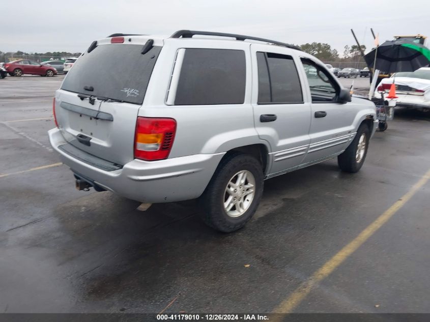 2002 Jeep Grand Cherokee Laredo VIN: 1J4GW48S82C263360 Lot: 41179010