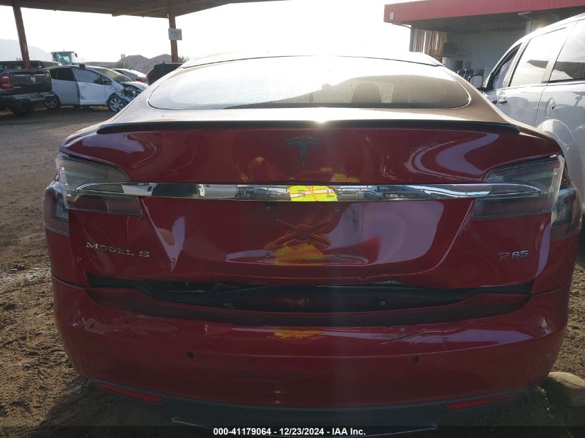 2014 Tesla Model S P85 VIN: 5YJSA1H19EFP54788 Lot: 41179064