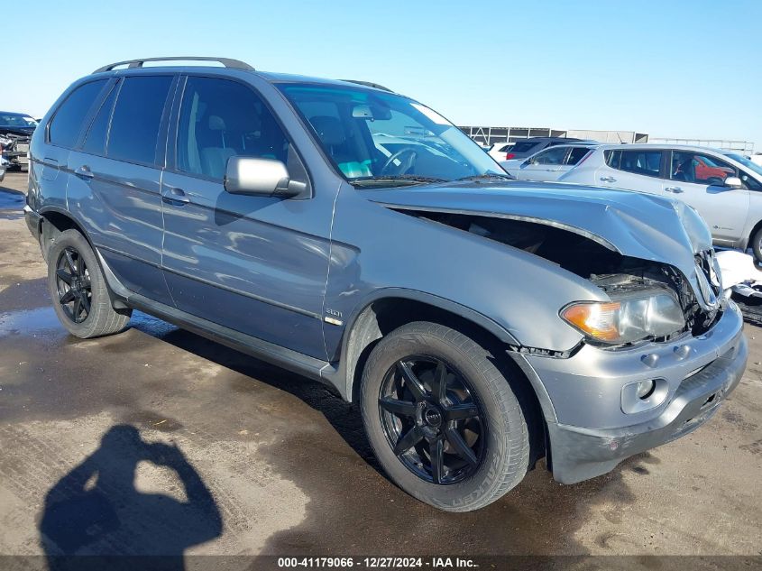 2006 BMW X5 3.0I VIN: 5UXFA13586LY36326 Lot: 41179066