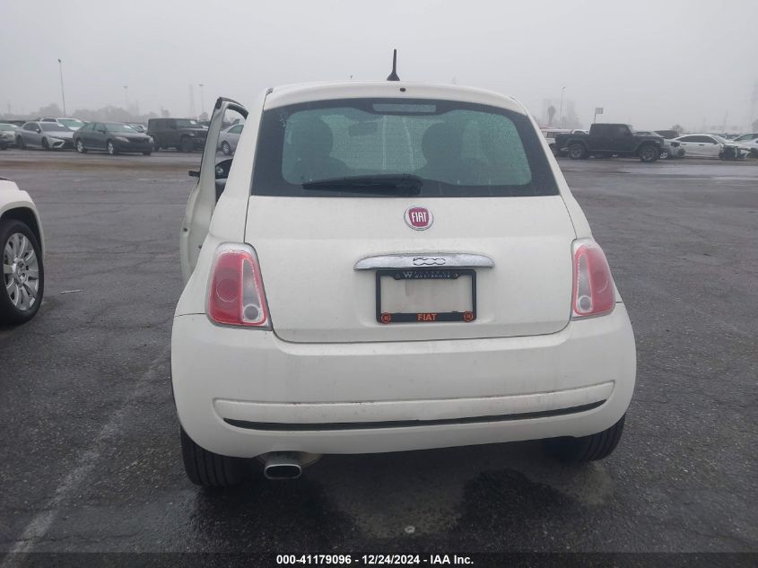 2012 Fiat 500 Pop VIN: 3C3CFFAR7CT383751 Lot: 41179096