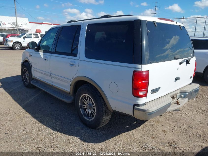 2001 Ford Expedition Eddie Bauer VIN: 1FMRU17W41LB13781 Lot: 41179122