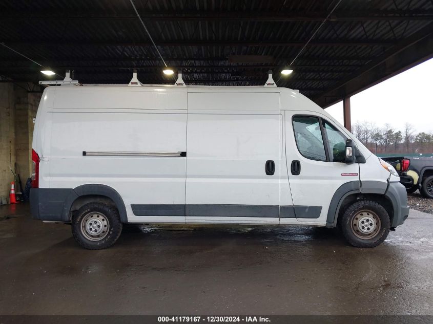 2017 Ram Promaster 2500 High Roof 159 Wb VIN: 3C6TRVDGXHE518375 Lot: 41179167