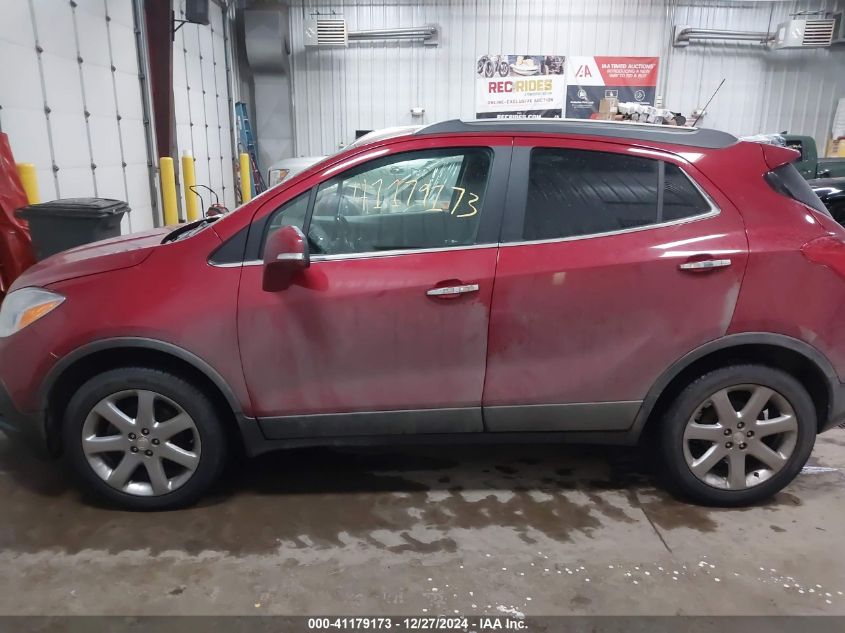 2016 Buick Encore Leather VIN: KL4CJGSB4GB732836 Lot: 41179173