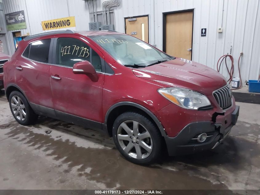 2016 Buick Encore Leather VIN: KL4CJGSB4GB732836 Lot: 41179173