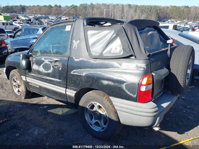 2001 Chevrolet Tracker VIN: 2CNBE18C516914831 Lot: 41179408