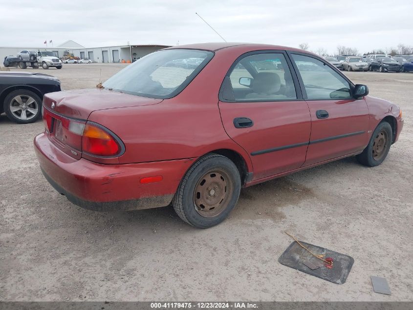 1997 Mazda Protege Es/Lx VIN: JM1BC1425V0171173 Lot: 41179475