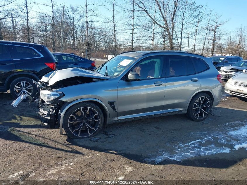 2020 BMW X3 M Competition VIN: 5YMTS0C02LLA57865 Lot: 41179484