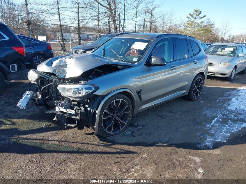 2020 BMW X3 M Competition VIN: 5YMTS0C02LLA57865 Lot: 41179484