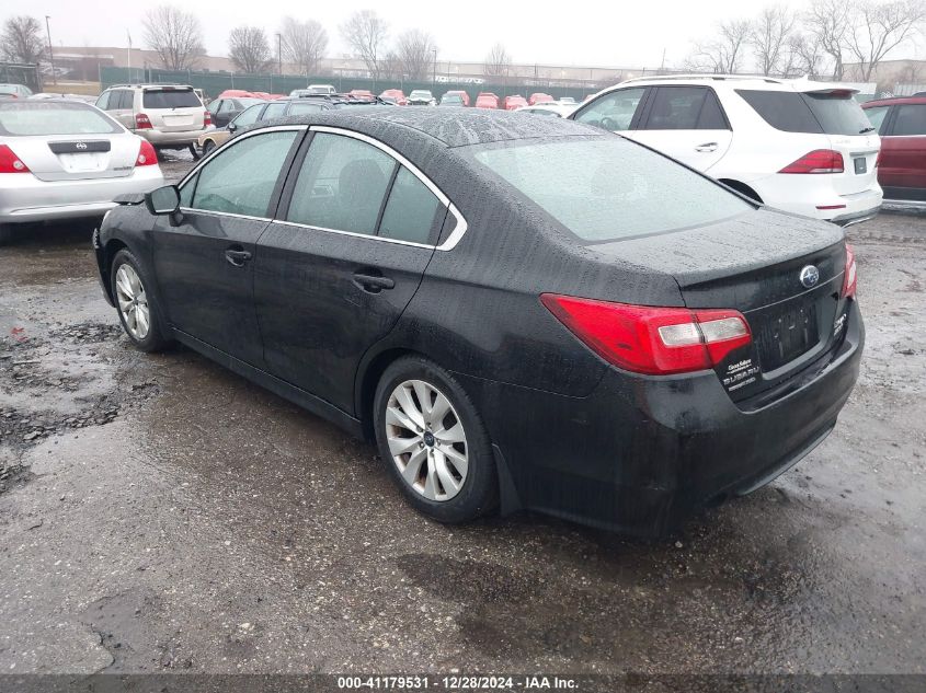 2017 Subaru Legacy 2.5I VIN: 4S3BNAB69H3030125 Lot: 41179531