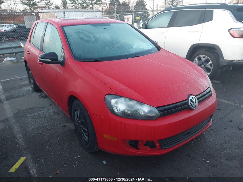 2012 Volkswagen Golf 2.5L 4-Door VIN: WVWDA7AJ5CW021832 Lot: 41179656