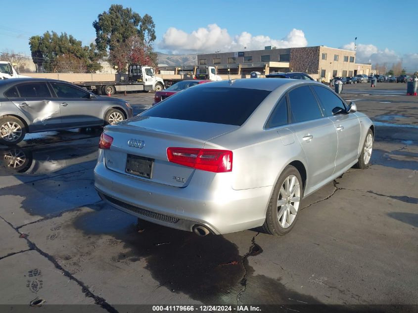 2013 Audi A6 3.0T Premium VIN: WAUHGAFC7DN133270 Lot: 41179666