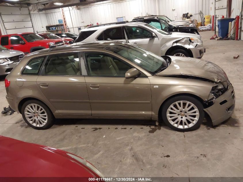 2006 Audi A3 2.0T VIN: WAUNF78P96A015403 Lot: 41179667