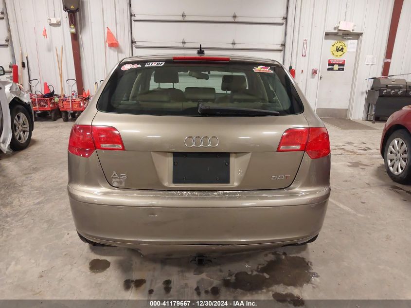 2006 Audi A3 2.0T VIN: WAUNF78P96A015403 Lot: 41179667