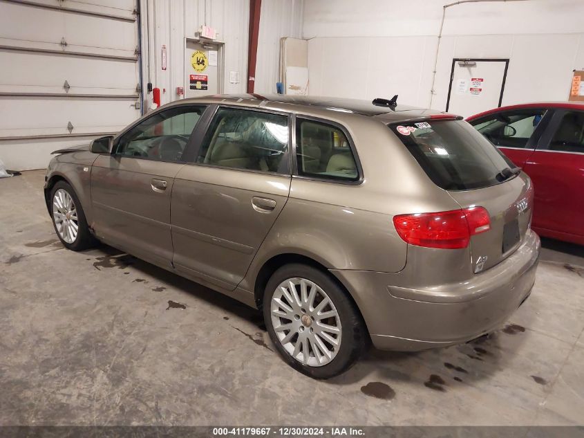 2006 Audi A3 2.0T VIN: WAUNF78P96A015403 Lot: 41179667