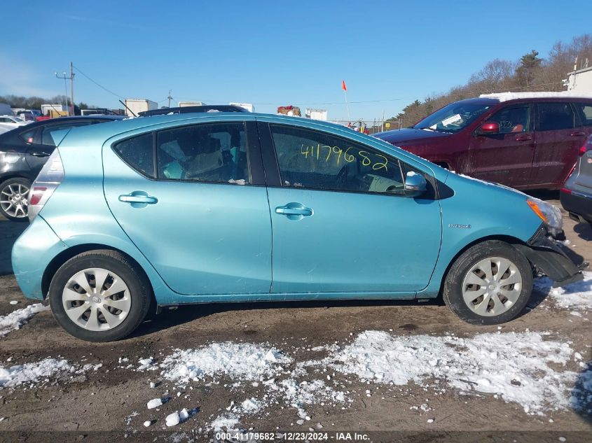 2012 Toyota Prius C Two VIN: JTDKDTB32C1026118 Lot: 41179682