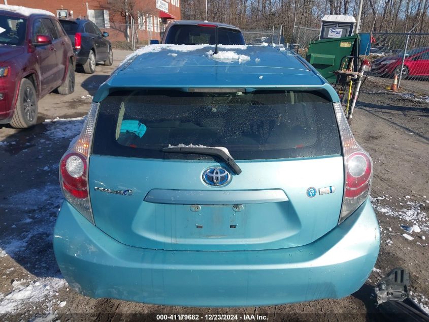 2012 Toyota Prius C Two VIN: JTDKDTB32C1026118 Lot: 41179682