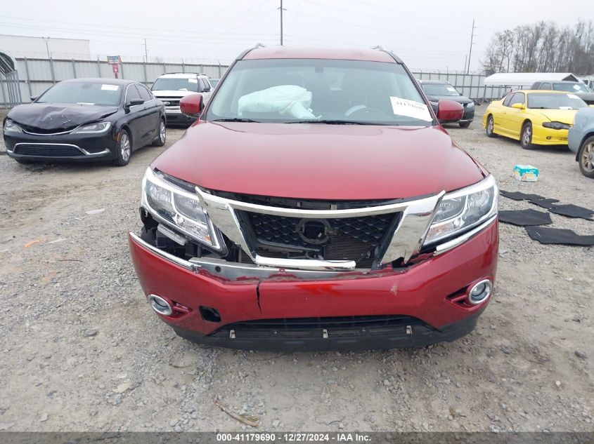 2015 Nissan Pathfinder Sv VIN: 5N1AR2MN5FC644608 Lot: 41179690