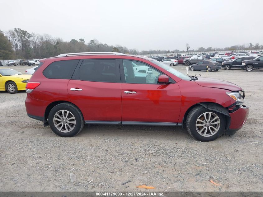 2015 Nissan Pathfinder Sv VIN: 5N1AR2MN5FC644608 Lot: 41179690