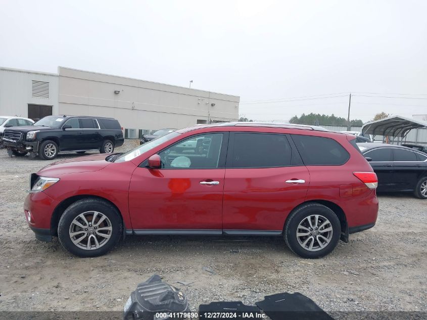 2015 Nissan Pathfinder Sv VIN: 5N1AR2MN5FC644608 Lot: 41179690