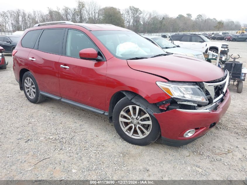 2015 Nissan Pathfinder Sv VIN: 5N1AR2MN5FC644608 Lot: 41179690