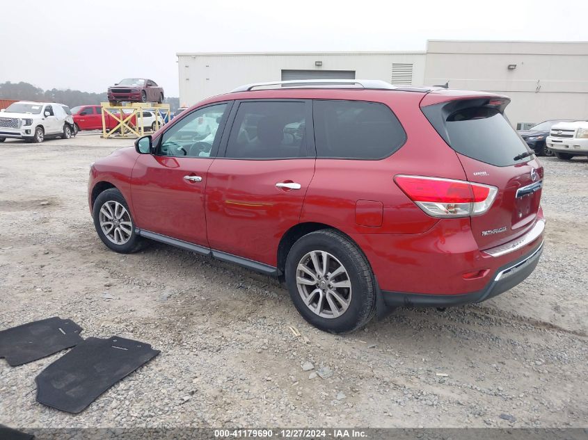 2015 Nissan Pathfinder Sv VIN: 5N1AR2MN5FC644608 Lot: 41179690