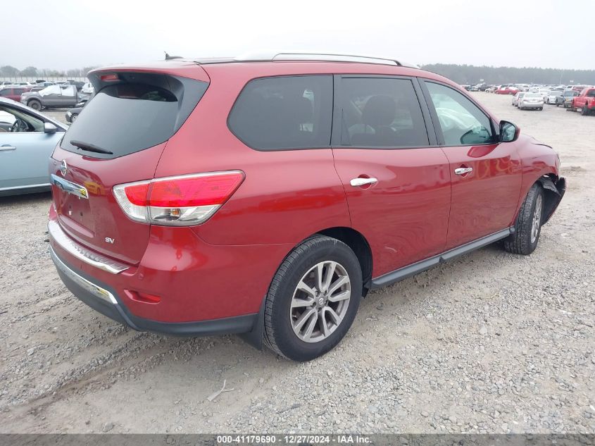 2015 Nissan Pathfinder Sv VIN: 5N1AR2MN5FC644608 Lot: 41179690