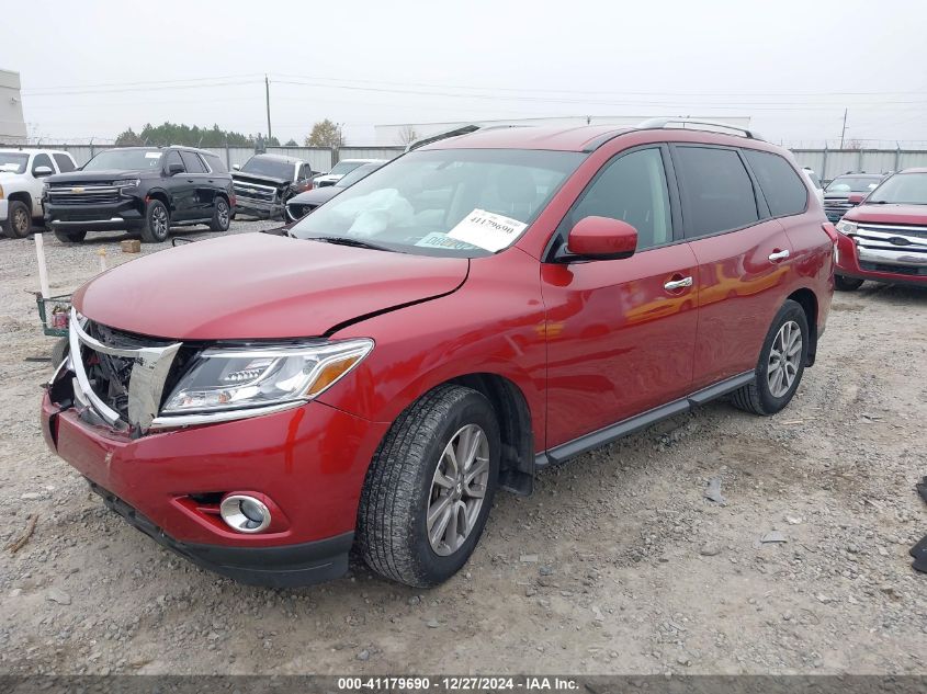 2015 Nissan Pathfinder Sv VIN: 5N1AR2MN5FC644608 Lot: 41179690