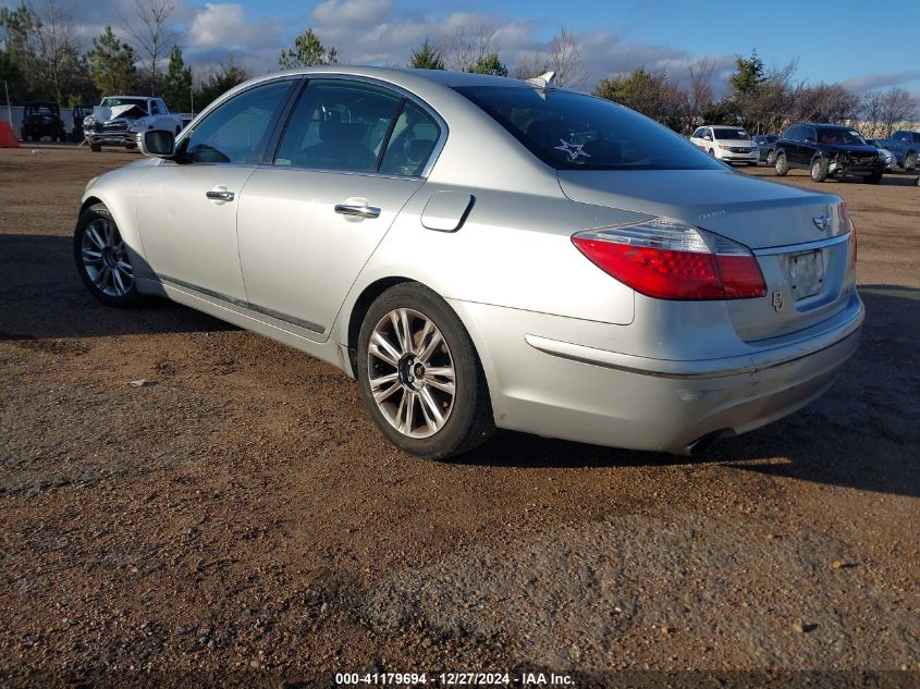 2010 Hyundai Genesis 4.6 VIN: KMHGC4DF5AU093275 Lot: 41179694