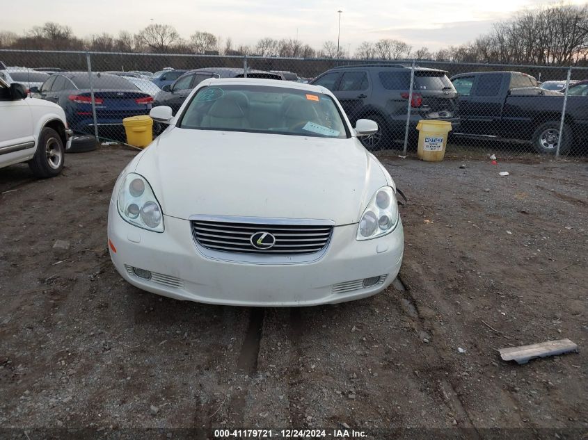 2004 Lexus Sc 430 Base (A5) VIN: JTHFN48Y540058946 Lot: 41179721